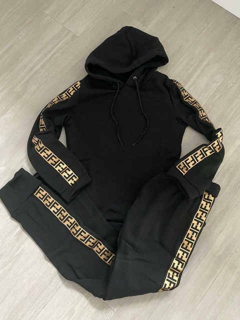 fendi black tracksuit